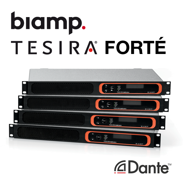 Biamp Systems espande la linea TesiraFORTÉ™
