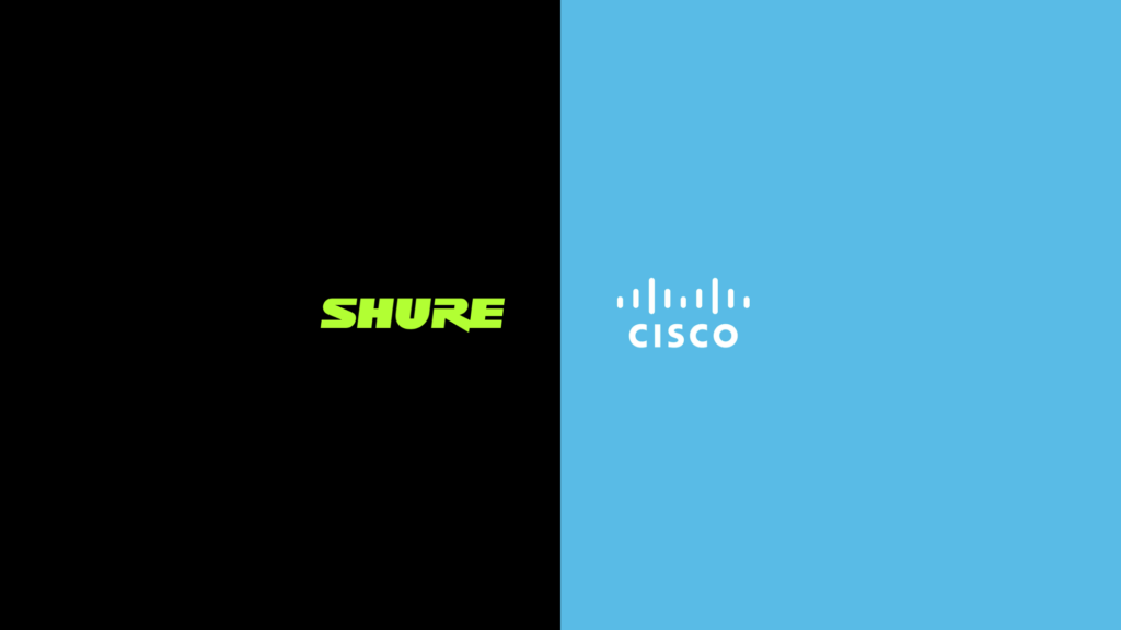 Shure & Cisco
