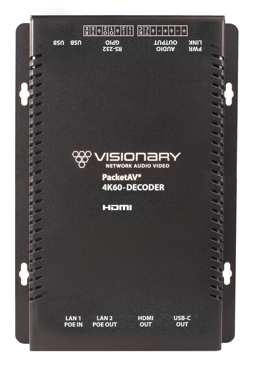 Visionary solutions, inc. PacketAV D5200 Decoder
